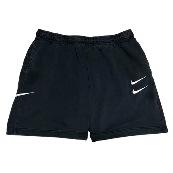 Nike Other - Nike Sportswear NSW Swoosh Logo Shorts French Terry Black XXL 2XL